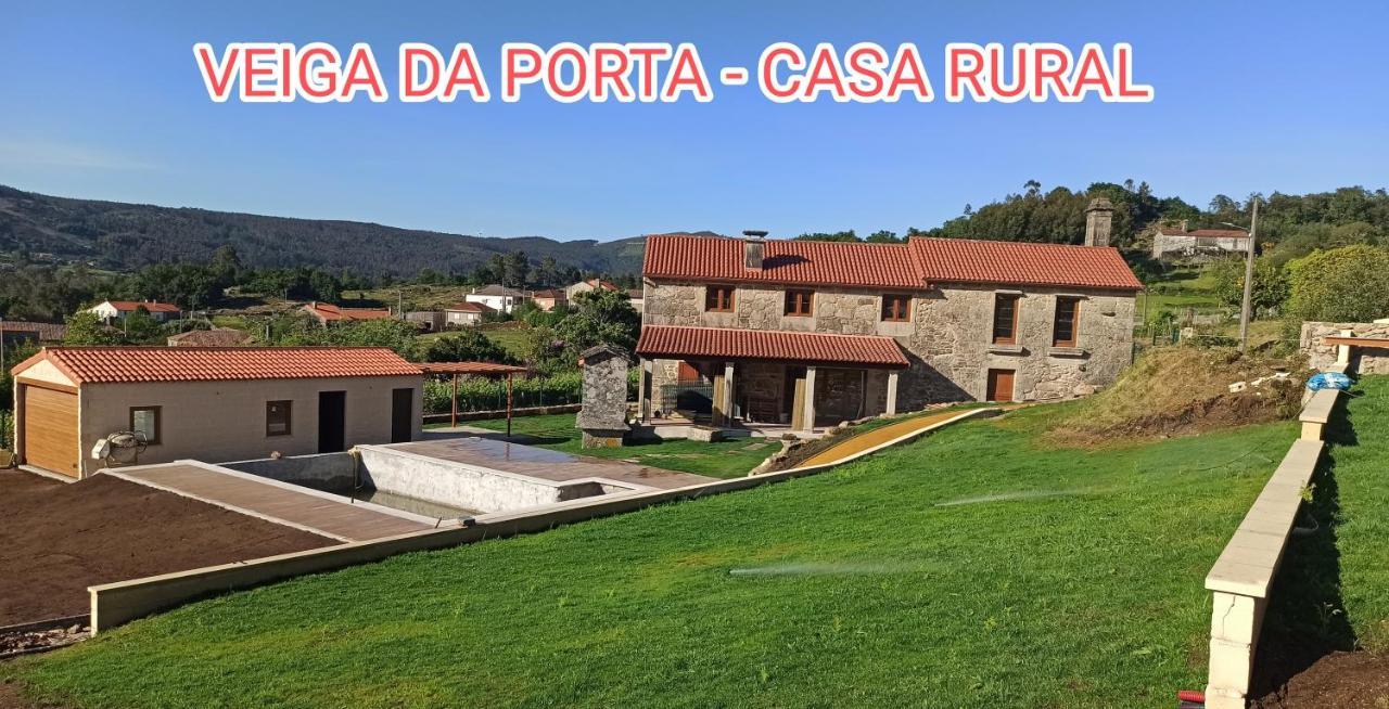 Veiga Da Porta - Casa Rural Cequeril エクステリア 写真